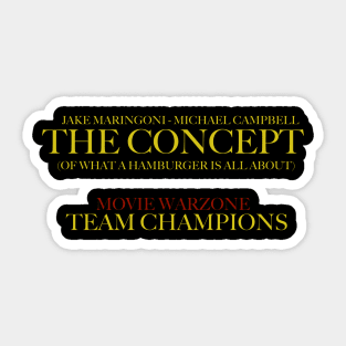 The Concept (Team Champions Edition) Sticker